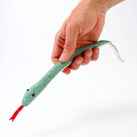Soft toy "Snake" with sparkles, 30 cm, color mix-2