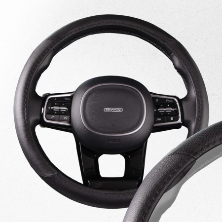 SkyWay Crome-1, size m, eco-leather, black