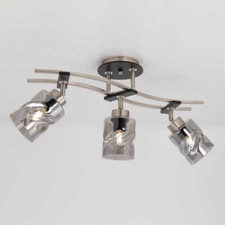 Citilux “Merida” CL142135, 58x14.5 cm, 3x75W, E27, Gray color-5