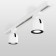 Elektrostandard track lamp, OGMA, 80x90x125 mm, GU10, white color