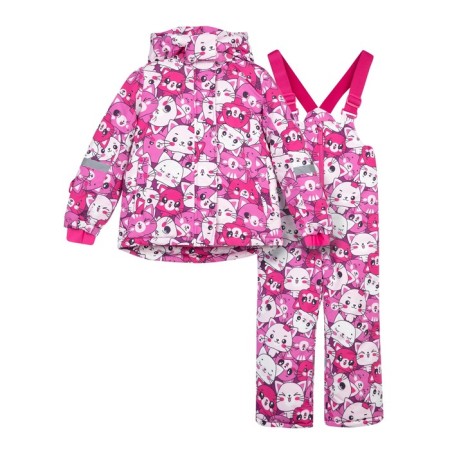 Winter kit for the girl PlayTode: jacket and semi -combineson, height 98 cm-9