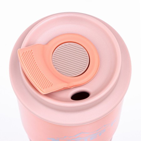 Thermal circle, 360 ml, travel "Master K", saves heat 6 hours, pink-2