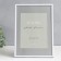 Photo frame Plastic "Decoline" 21x29.7 cm, (A4) white