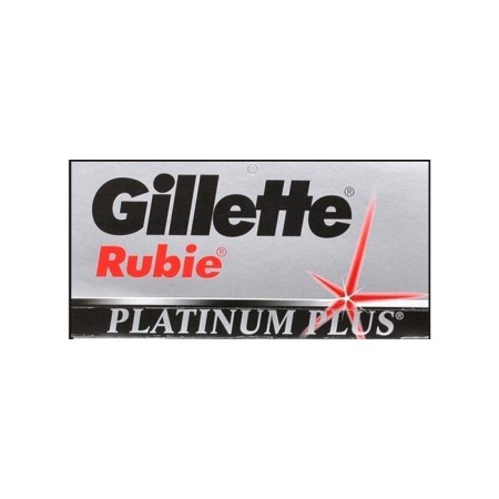 Replaceable blades for safe raubie razors, platinum coating, 5 pcs-3
