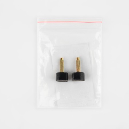 Heels for heels, 9 × 10 × 6 mm, 2 pcs, black color-3