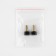 Heels for heels, 9 × 10 × 6 mm, 2 pcs, black color