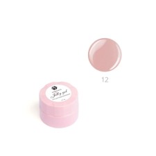 Gel-yel for adricoco nail modeling, camouflage, No. 12 Dusty pink, 10 ml