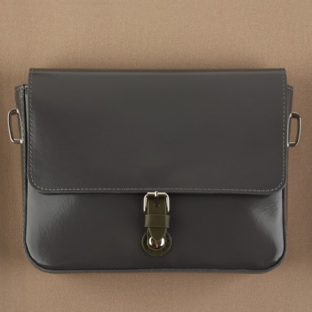 Bag button fastener 8 × 3 cm, khaki color-5