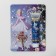 Set 2 objects: brooch, glitter "ballerina", colored, glitter - color mix