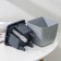 Kashpo with auto -watering munchen, 1.5 l (850 ml), 13 × 13cm, h = 16.8 cm, color gray color