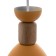 Bayerlux lamp "Kandy" 1xe27 40w yellow 16x16x20-120 cm