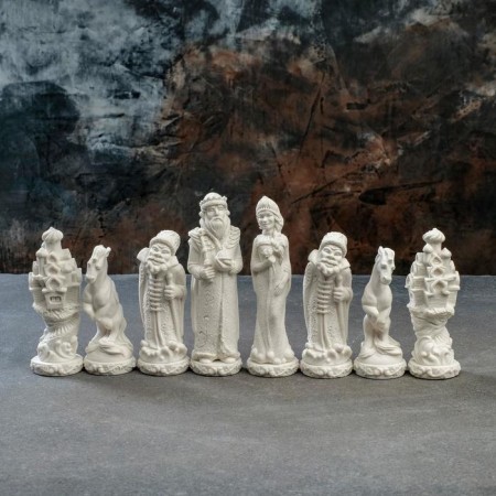 Chess "Russian Tales" 32pcs/11cm, included figures and board-6