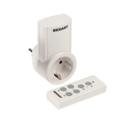 Smart ROSET REXANT 10-6020, radio channel with a remote control, IP23