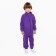 The overalls collar-hard, the color is purple, height 98-104 cm