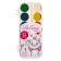 Watercolor honey "Kita Marie" cat-aristocrats, 12 colors, without brush