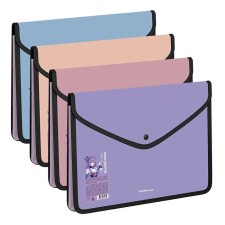 Folder-convert on the button, A4, 600 μm, Erichkrause 