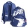 School backpack Bruno VisConti, 40 x 30 x 16 cm, ergonomic back, DAB, blue