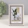 Photo frame plastic 10x15 cm "Golden brackets. Double" gray 12.6x17.5 cm