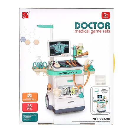 Game set "Doctor" with accessories, 26 items-23