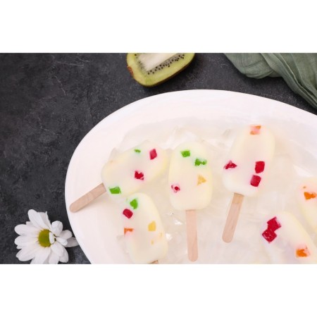 The ice cream uniform "Eskimo", silicone, 42 × 12 cm, 8 cells (6.8 × 3.8 cm), Mix color-18