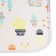 A waterproof diaper, 50*70 cm "Cacti"