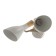 Sconces "Morocco" 2he27 40W white 25x15x38cm