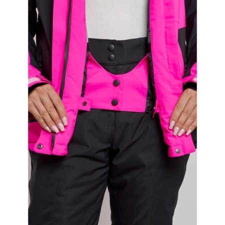 Ski costume female, size 44, pink color-9