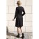 Women's dress, size 48, black color