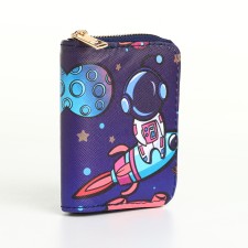 Lightning wallet, blue color