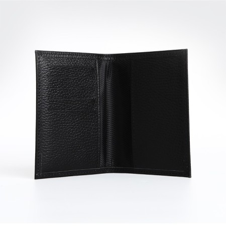 Textura passport cover, black color-5