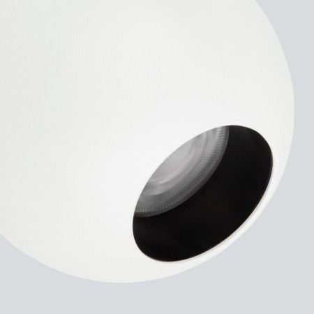 Lamp ceiling Elektrostandard, Ball Led 12 W, 100x100x192 mm, IP20, white color-4