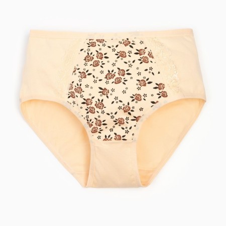 Panties female color beige, size 52-54