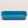 Average toilet without a mesh 36 x 26 x 6.5 cm, blue