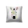 Pillowess decorative "Paints of zebra", on a zipper, size 45x45 cm