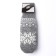 Women's woolen mittens "snowflake", gray color, size 20-22