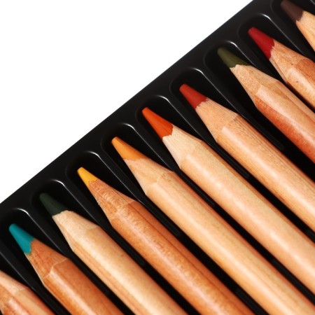 Pencils Color set of 36 colors, ZHK "Master Class", professional, in a metal pencil case-4