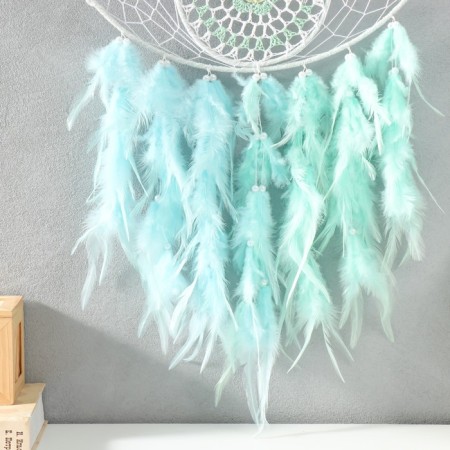 Dreams of "Eye. Lace" Blue-Glory 35x65 cm-2