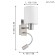Sconces of LED Passteri 1x40W 1x3.5W