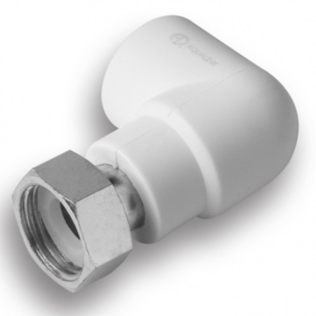 Aqualink square, polypropylene, d = 25 mm x 3/4 ", with a pitch nut-1