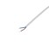 Luazon Lighting Eco, 1.7 m, SHVVP 2x0.5 mm2, with a passage switch, white