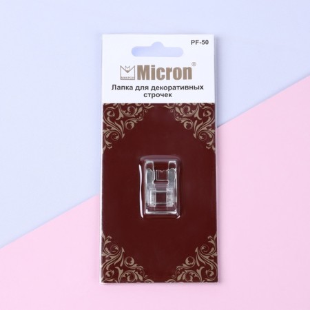 Feet for sewing machines, for decorative lines-5