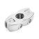 Two-sided fastener with plastic liner, R-7A+R-47, D-25