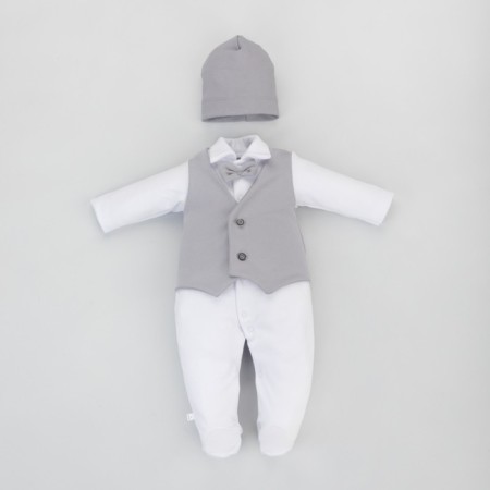 Kinderlitto “Young gentleman” discharge kit, 4 items, height 50-56 cm, color gray color-5
