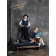 Jacket for a boy School, height 128-134 cm, blue color