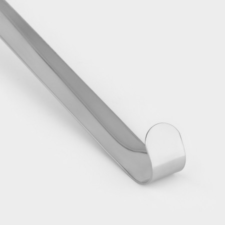 Spoon for stainless steel sauce "Povarskaya", 100 ml, handle 39 cm, thickness 1.2 mm, whole handle-6