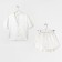 Pajamas (shirt, shorts) Women's Minaku: Light Touch Color Milk, Rr. 48