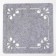 Napkin Decorative shade "Classic" color gray, 30x30 cm, 100% p/e, felt