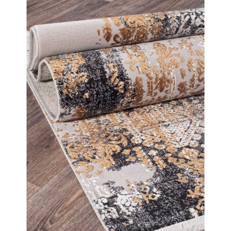 Rectangular carpet IPEK MEKIK ERVA, size 200x300 cm, Gray/terra color-1