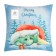 Pillowess Decorative Ethel "Merry Christmas" 40x40 cm, 100 polyester, velor