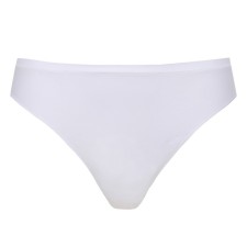 Panties female Braziliana seamless, white color, size L-KL (48-52)